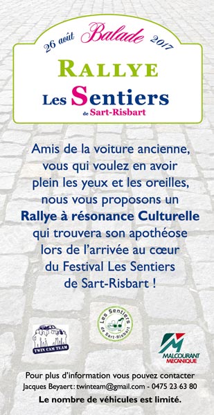 Rallye Les Sentiers de Sart-Risbart